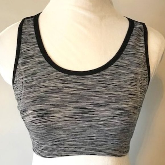 Climawear Black & Grey Sports Bra - Picture 1 of 5